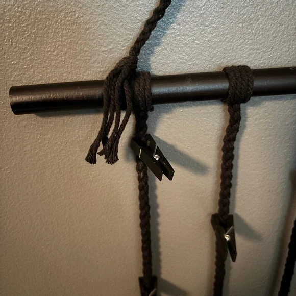 Boho Picture Hanger with Adjustable Clips - Picture 6 of 6